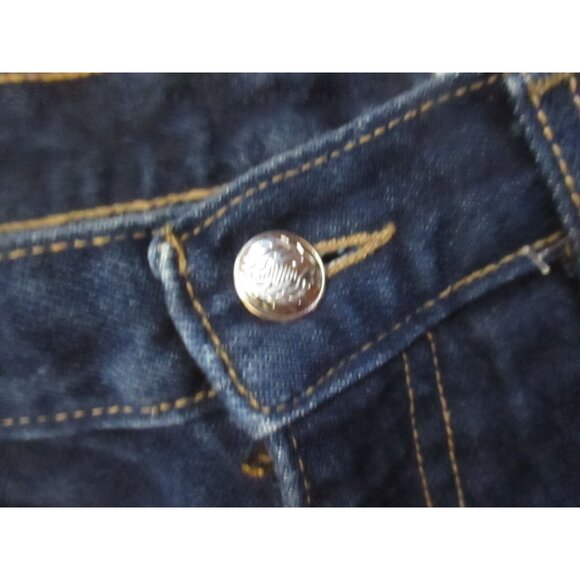 Calvin Klein Vintage Women's Jeans 12 28x33 USA 1990's Mom Designer Dark Wash US - Picture 5 of 9